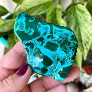 💚Malachite Chrysocolla ’Malacolla’ Crystal Freeform Congo💚